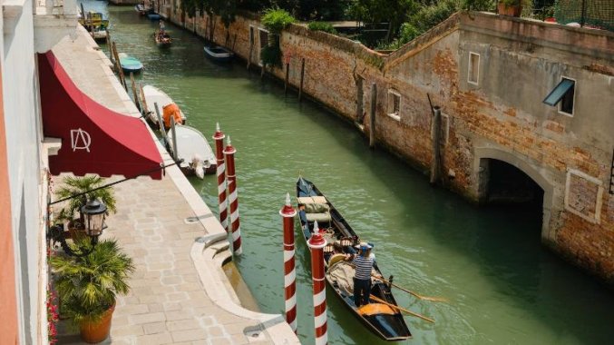 Uitzicht van NH Collection Grand Hotel Dei Dogi Venetië
