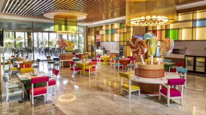 Kinder eetzaal Vogue hotel bodrum