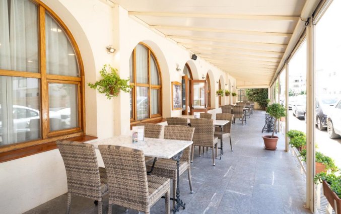 Terras van Hotel Medes II Costa Brava