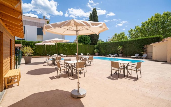 Terras van Hotel Medes II Costa Brava