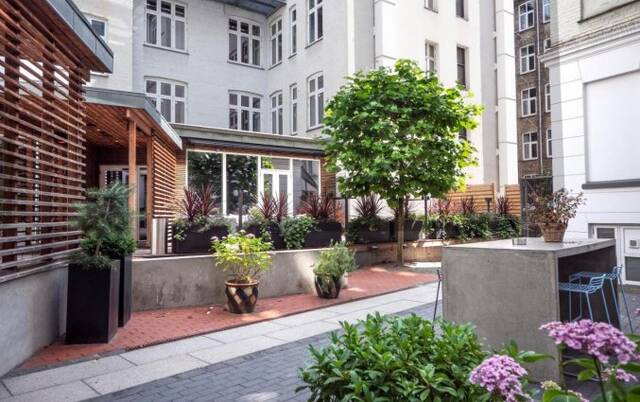 Tuin Hotel Mayfair