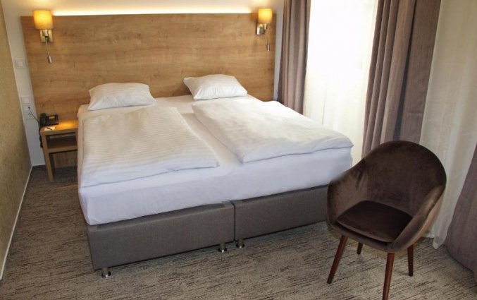 Tweepersoonskamer van City Hotel Ring Budapest