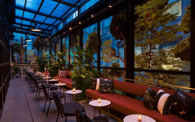 Terras van hotel Moxy NYC Chelsea