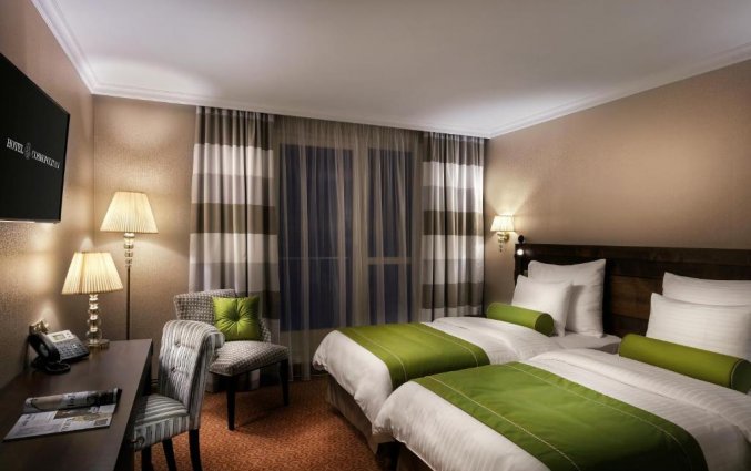 Tweepersoonskamer van Hotel Cosmopolitan in Praag