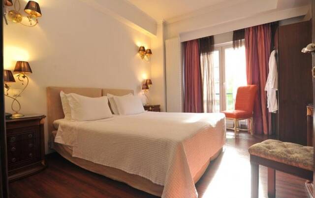 Tweepersoonskamer van Acropolis Museum Boutique Hotel Athene