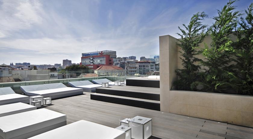 Zonneterras van Hotel Altis Prime Lissabon