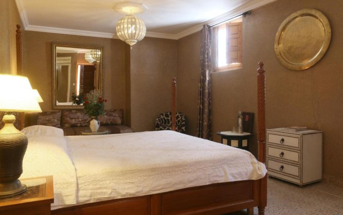 Tweepersoonskamer van Riad Karmela Marrakech