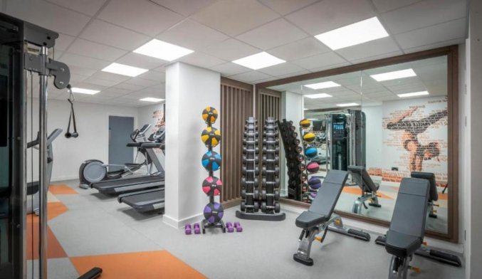 Fitnesruimte van Clayton Hotel Manchester City Centre Manchester