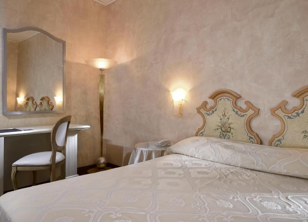 Kamer van Hotel Amadeus in Venetië