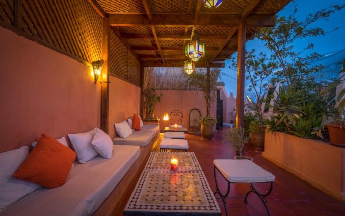 Zithoek van Riad Sable Chaud Marrakech