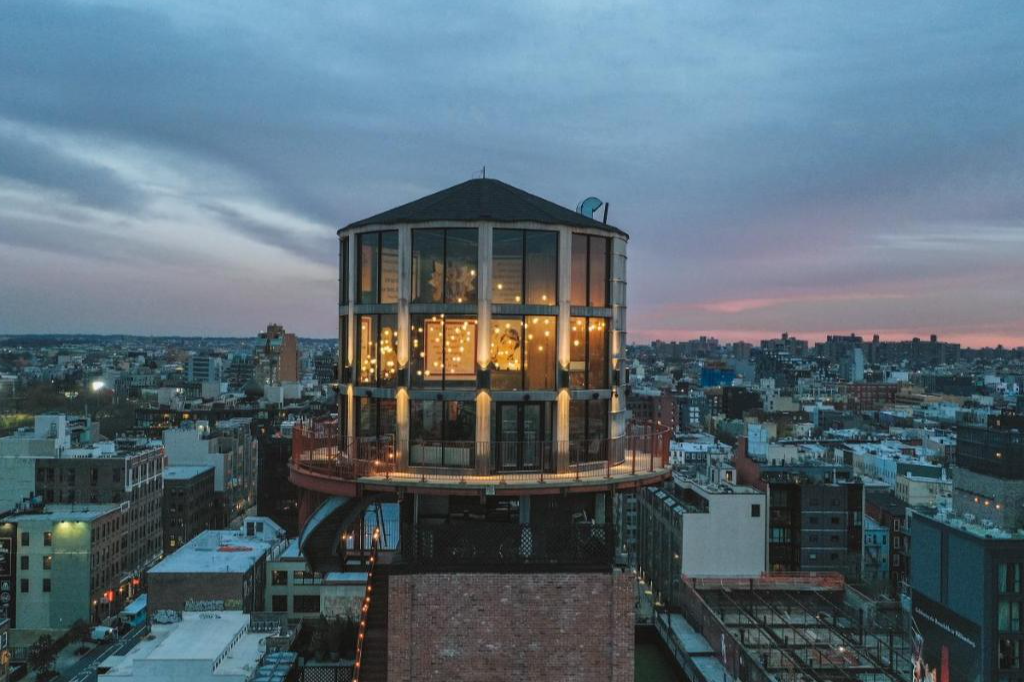 The watertower van hotel the Williamsburg