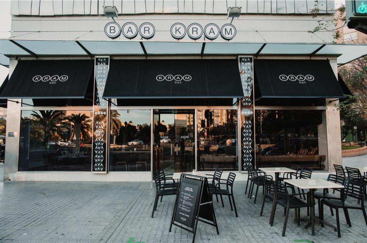 Bar van Hotel Kramer in Valencia