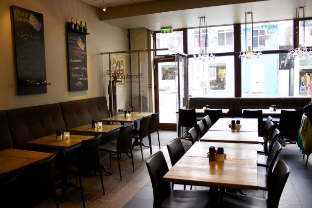 Bar van Hotel Fron in IJsland