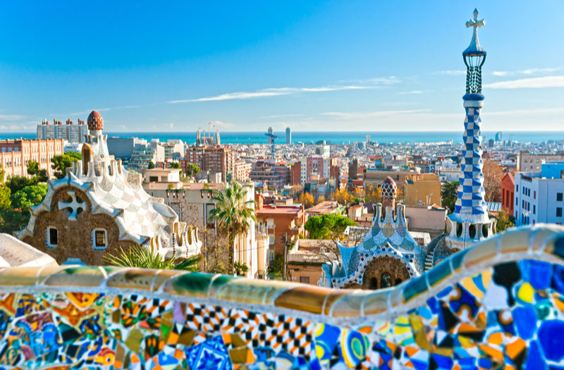 Park Güell in Barcelona