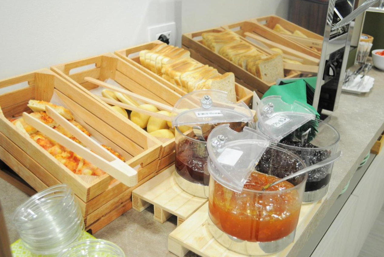 Ontbijtbuffet van Hotel Maggiore Bologna