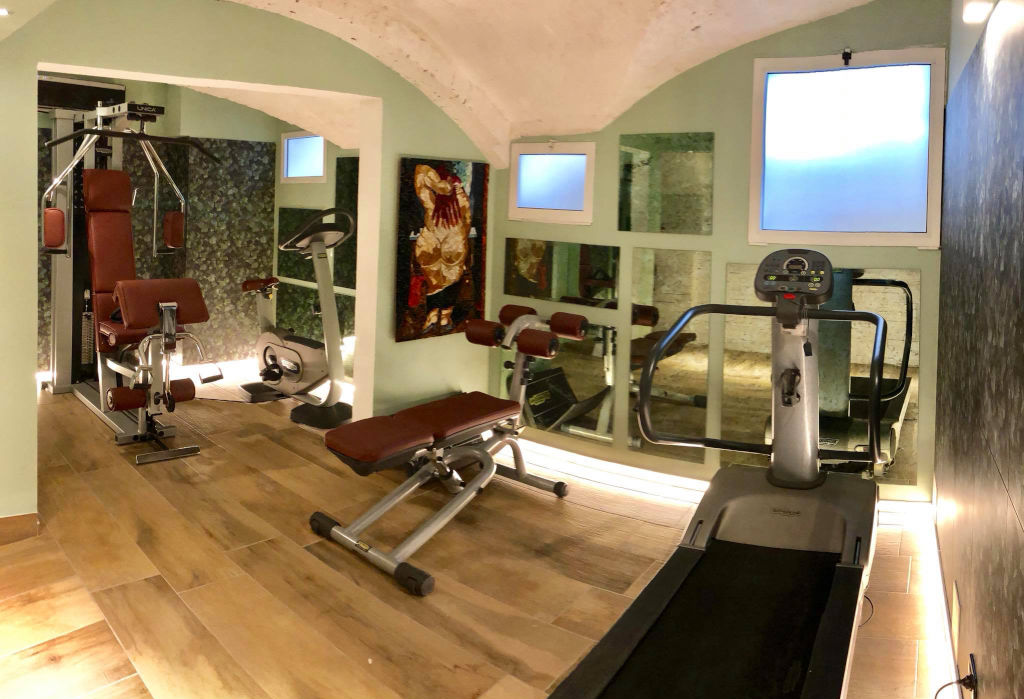 Fitnessruimte van Hotel Il Guercino Bologna