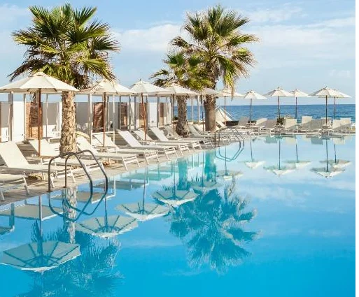 The Island Hotel (Adult only) ligbedden 