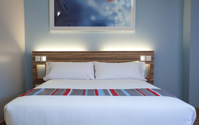 Tweepersoonskamer van Hotel Travelodge Poblenou in Barcelona