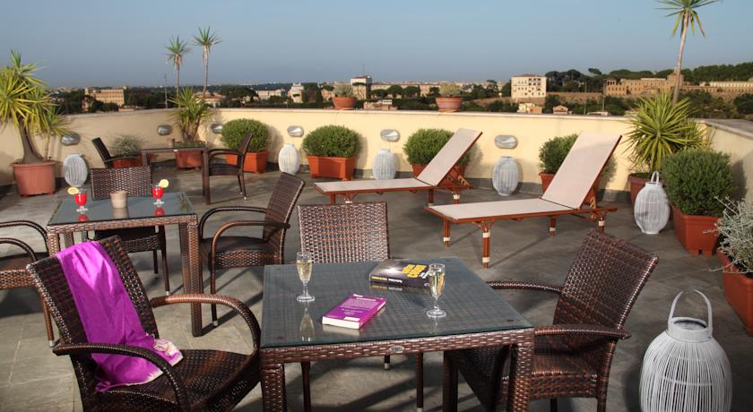 Dakterras hotel Alessandrino