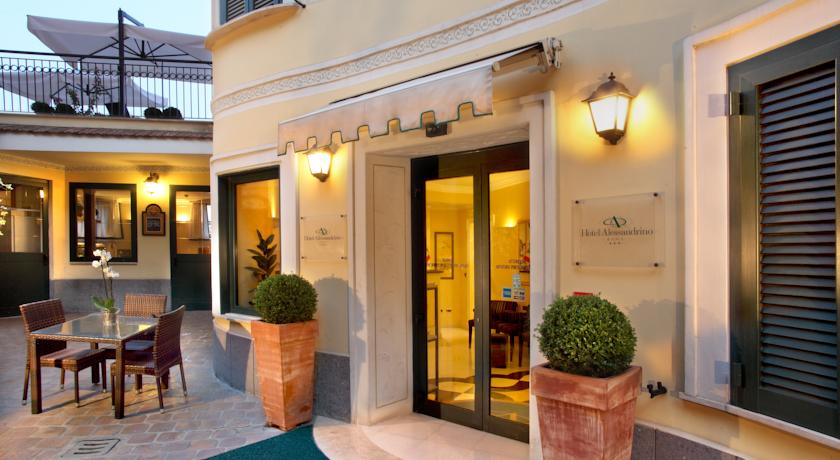 Terras hotel Alessandrino