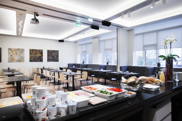 Ontbijtrestaurant van Hotel Island op IJsland