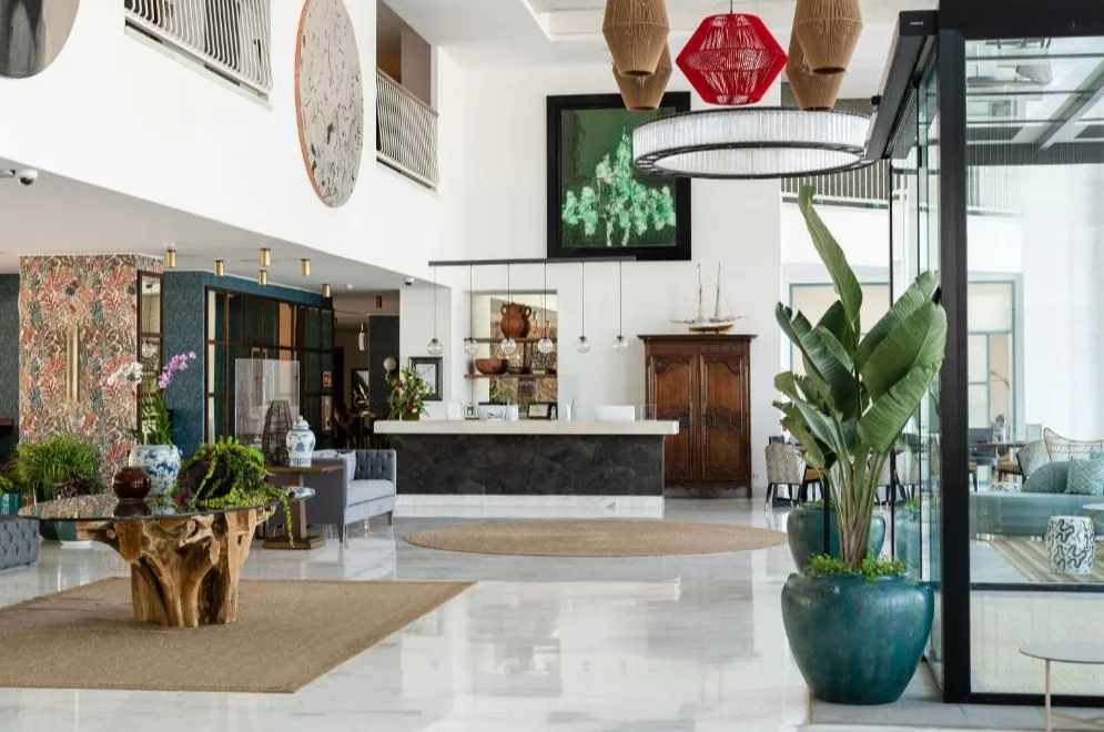 Hotel Fariones receptie 