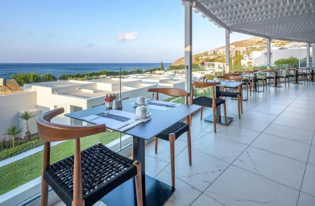 Dimitra Beach Hotel & Suites terras 