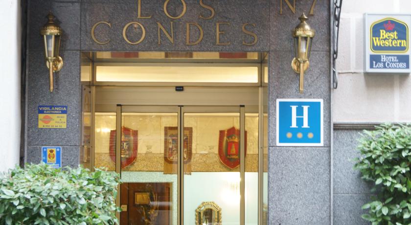 Entree van Hotel Best Western Los Condes in Londen