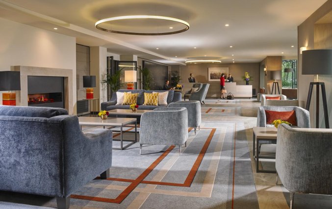 Lobby van Hotel Mespil in Dublin