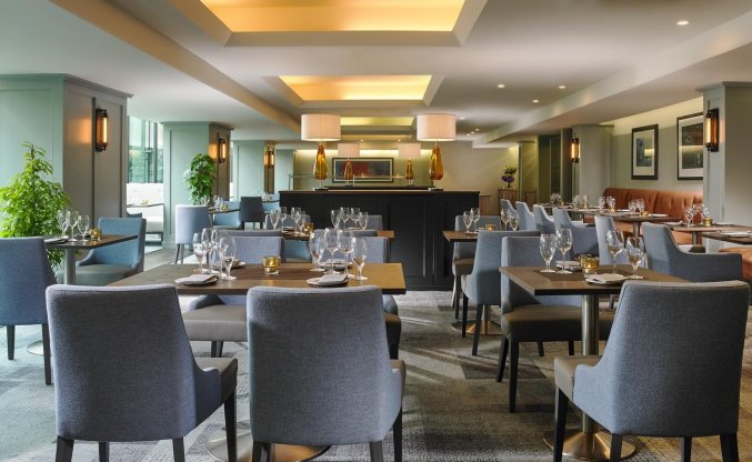 Restaurant van Hotel Mespil in Dublin