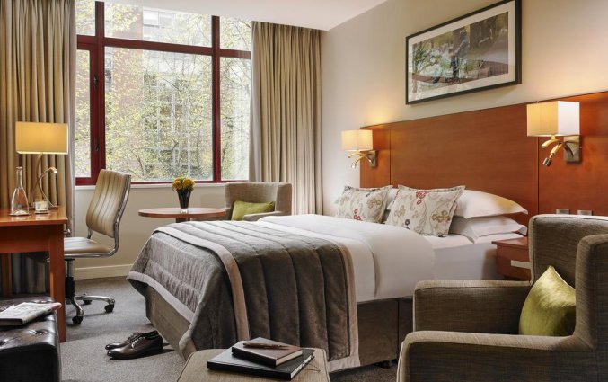 Tweepersoonskamer van Hotel Mespil in Dublin