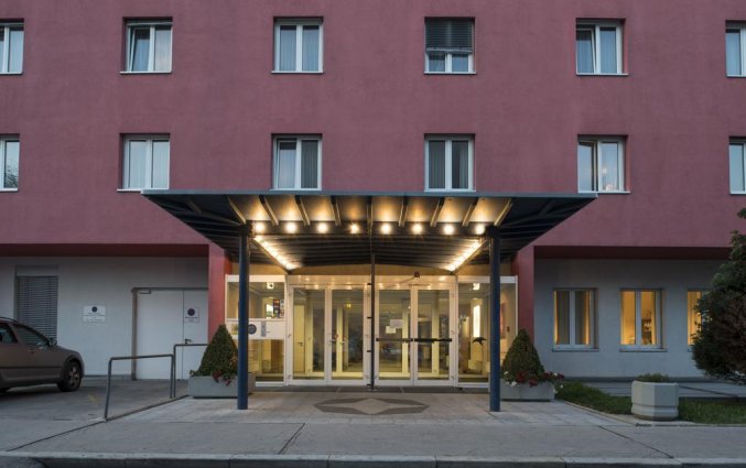 Buitenzijde van cityhotel Arion Vienna in Wenen