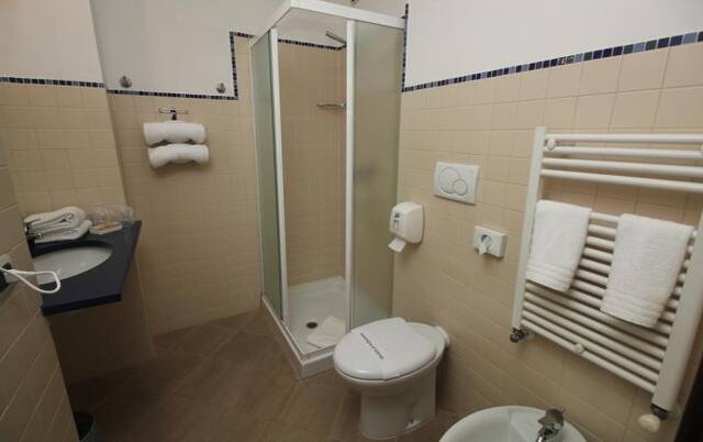 Badkamer in Hotel Urbani Turijn