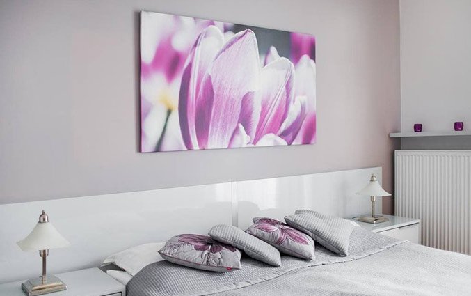 Slaapkamer van een appartement van Appartementen 4Seasons in Krakau