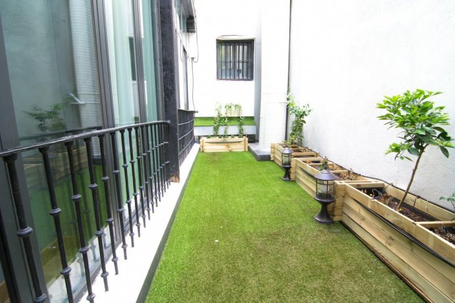 Binnenplaats van Hotel Petit Palace Plaza del Carmen Madrid