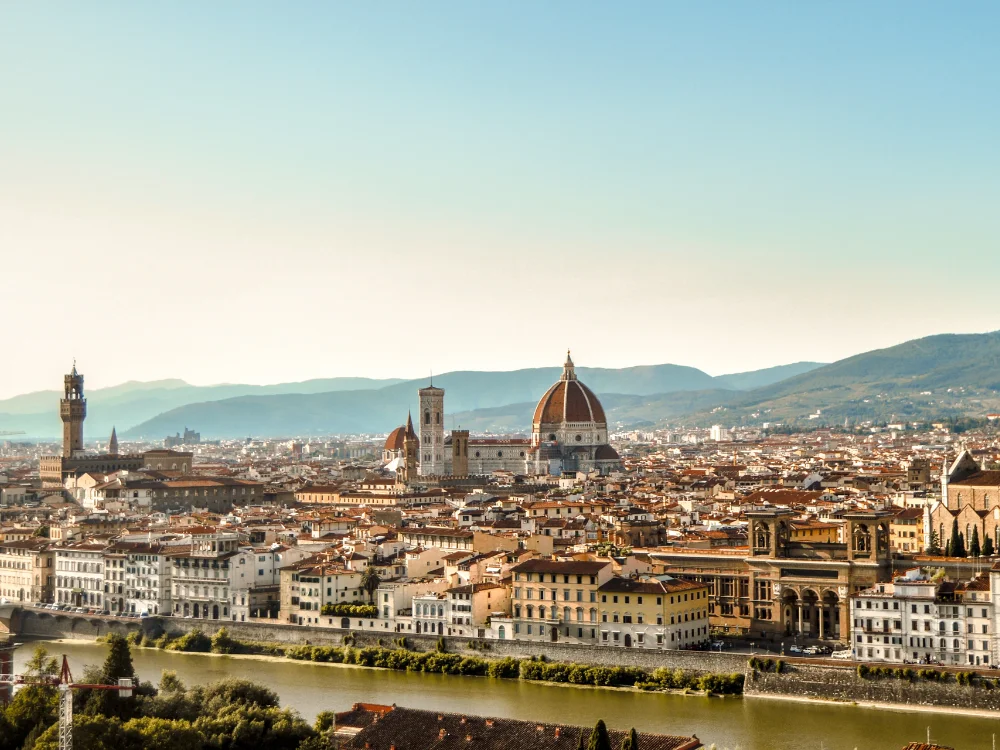 Florence uitzicht, rondreis Toscane 