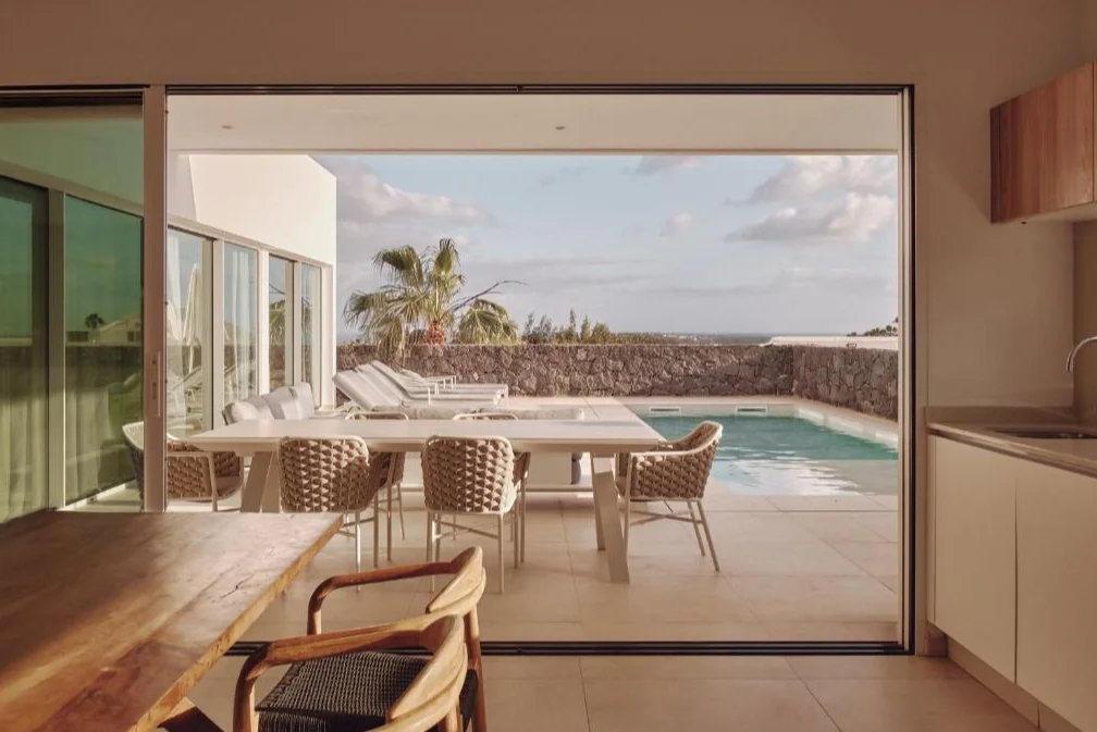 Villas Alondra tuin 
