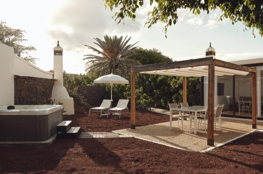 Villas Alondra tuin 