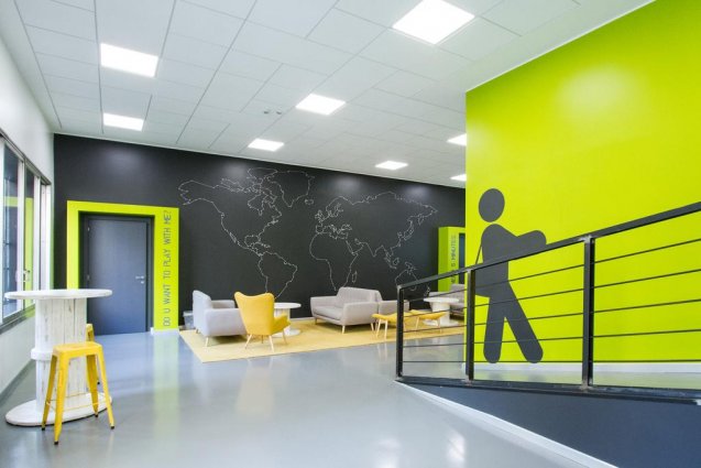 Overloop van Hotel Ornato Milaan