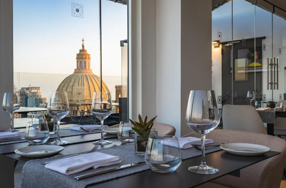 The Embassy Valletta Hotel restaurant 