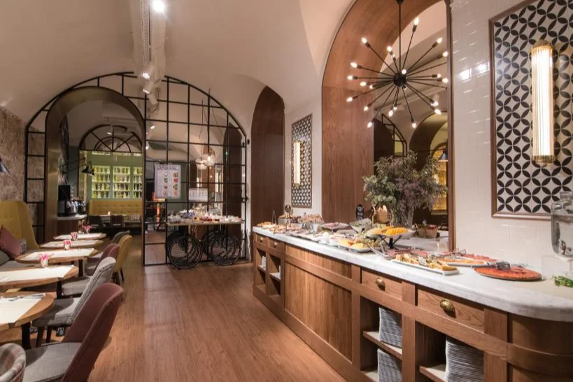 Petit Palace Boqueria Garden ontbijtzaal