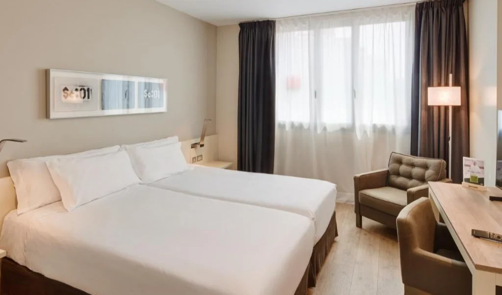 Twinroom Sercotel Amister Art Hotel Barcelona