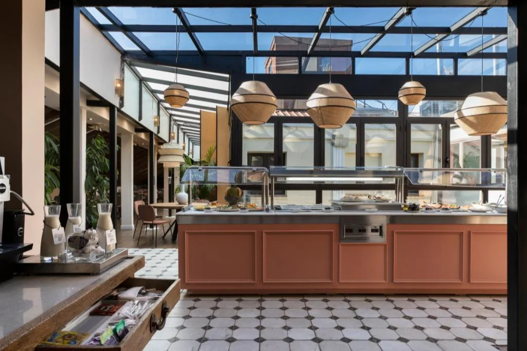 Petit Palace Preciados ontbijt