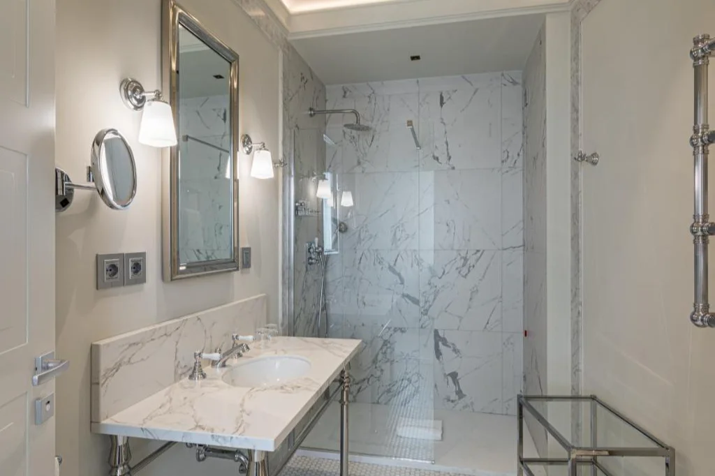 Badkamer in Gran Fillipo