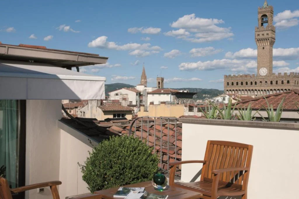 Gallery Art Hotel Florence dakterras