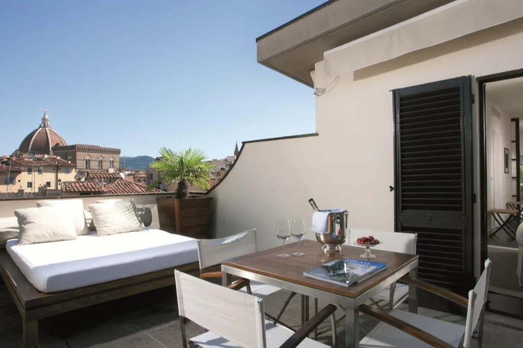 Gallery Art Hotel Florence dakterras