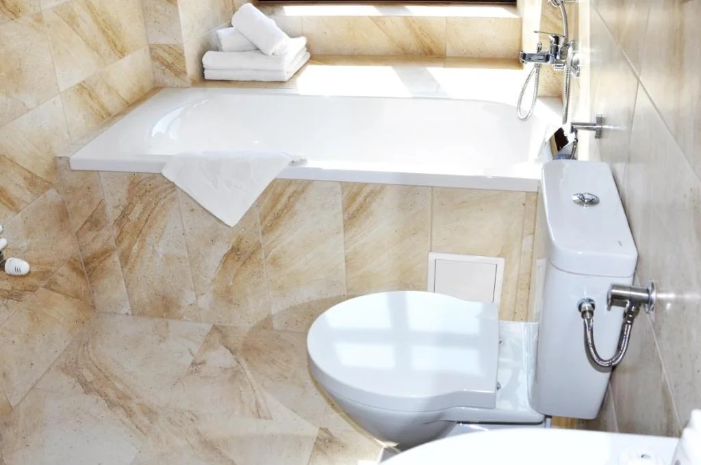 Hotel Santi Badkamer