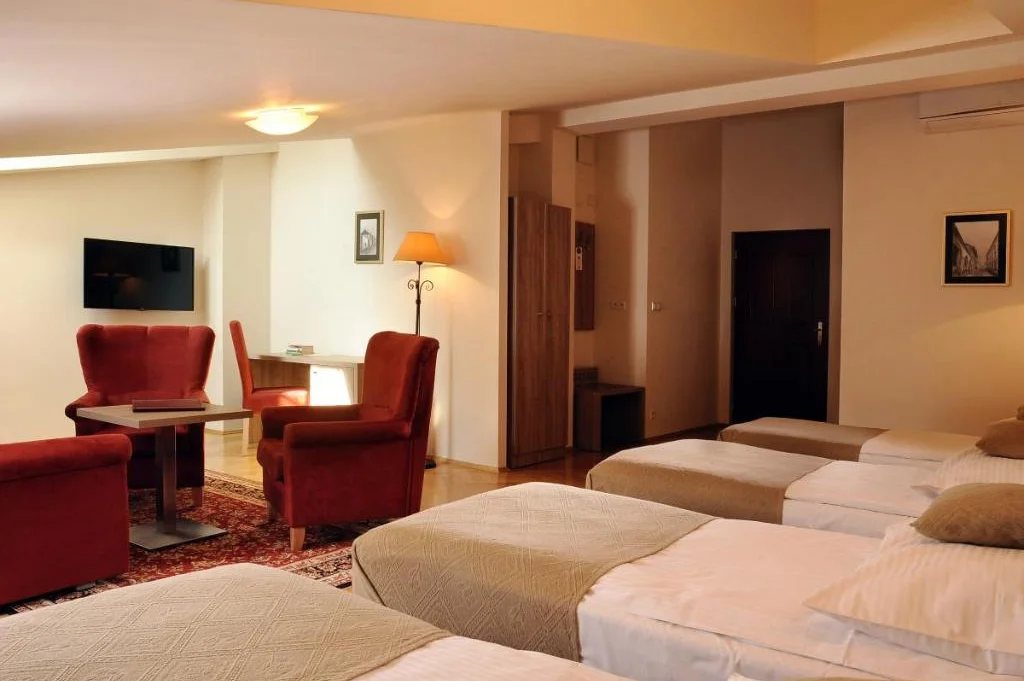 Vierpersoonskamer Hotel Santi