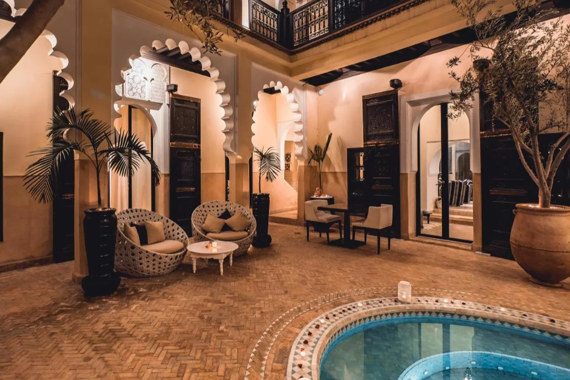 Ambre Epices Medina Riad binnenplaats