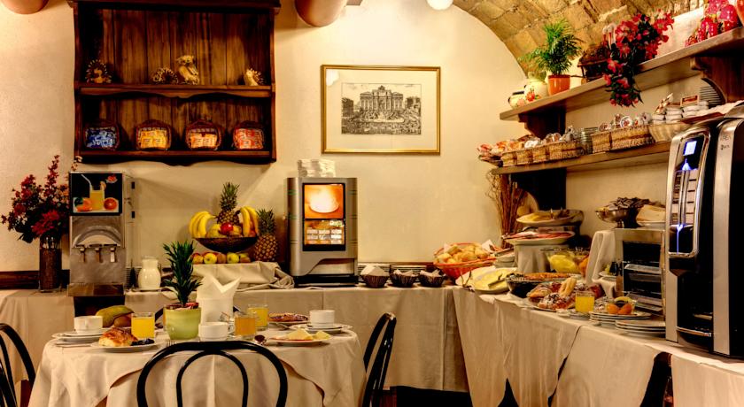 Ontbijtbuffel van Hotel Parker in Rome